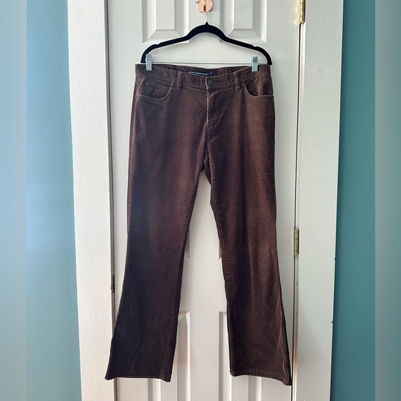 Ralph Lauren Sport Brown Corduroy Pants | Size 10 | Classic Straight Leg - Picture 2 of 6